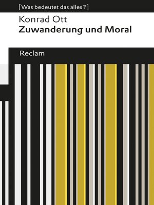 cover image of Zuwanderung und Moral